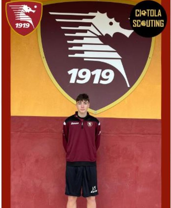 Matei Topa in prova alla Salernitana